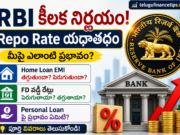 RBI Repo Rate యథాతథం.. Home Loan EMI తగ్గుతుందా? FD వడ్డీ, Personal Loanపై తాజా ప్రభావం ఏమిటి?