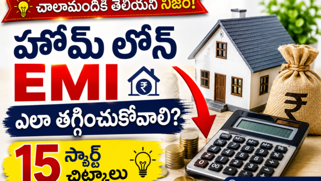 చాలామందికి తెలియని నిజం! హోమ్ లోన్ EMI తగ్గించుకోవడానికి బ్యాంకులు కూడా చెప్పని 15 స్మార్ట్ చిట్కాలు