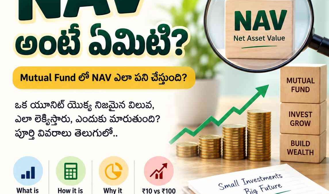 NAV అంటే ఏమిటి? – Mutual Fund NAV ఎలా లెక్కిస్తారు? (Complete Guide in Telugu)