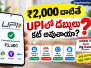 UPI Charges 2026: ₹2,000 దాటితే డబ్బులు కట్ అవుతాయా? New Rules