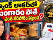 బ్యాంక్ లాకర్‌లో బంగారం పోతే బ్యాంక్ ఎంత పరిహారం ఇస్తుంది? RBI రూల్స్ ఇవే!